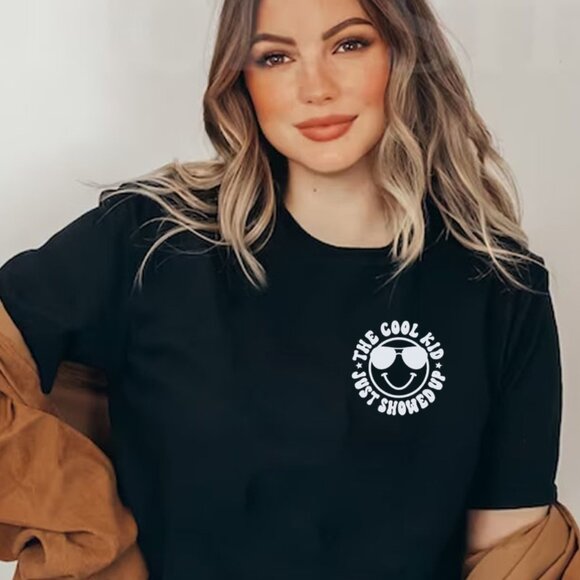 The Cool Kid Just Showed Up, Retro Back To School, 1st Day of School - Picture 1 of 4